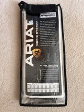 Ariat Half Chaps Close Contact Black Leather Large