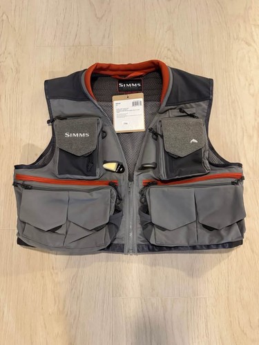 Simms guide fly fishing vest - fly,