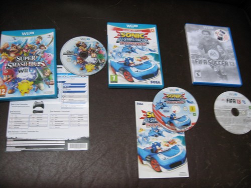 Wii games bundle - games, smash