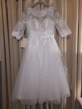 Beautiful Ivory Tea-Length