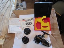 excellent mitchell france 300 early vintage fishing reel boxed spool etc