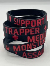 Evolve Promo Silicone Wristband Set with Red Gamer Role Design Gamescom 2014