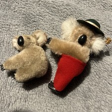 VINTAGE KOALA BEAR WITH hat