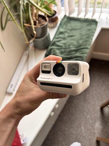 Polaroid white instant - polaroid,