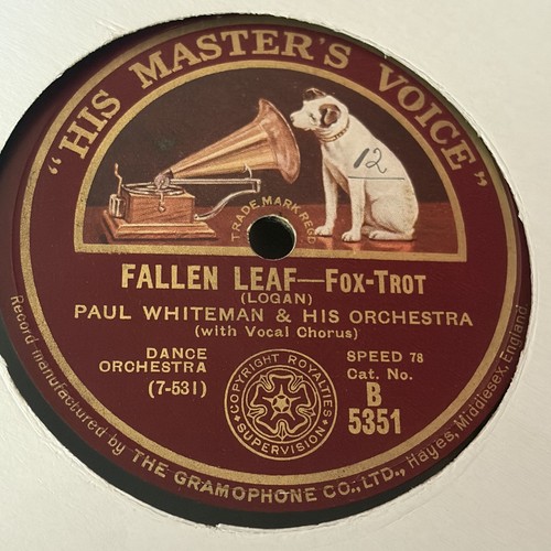 Paul whiteman fallen leaf - fallen,