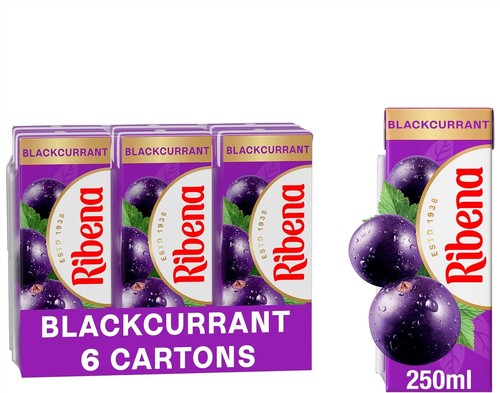 Ribena blackcurrant juice - blackcurrant,