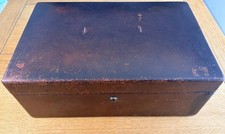 Antique Leather Despatch Box