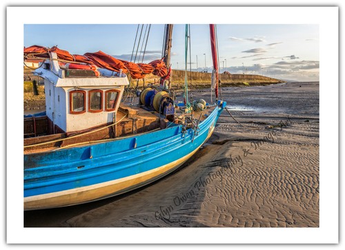 Fishing boat trawler meols - boat,