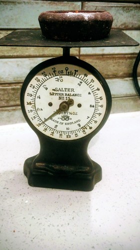 Vintage salter 11 letter - salter's,