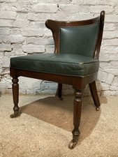 Antique Green Leather Studded