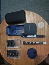 Gillette Mach3 +turbo Razor Bundle With Travel Case, Weighted Stand And 7 Blades