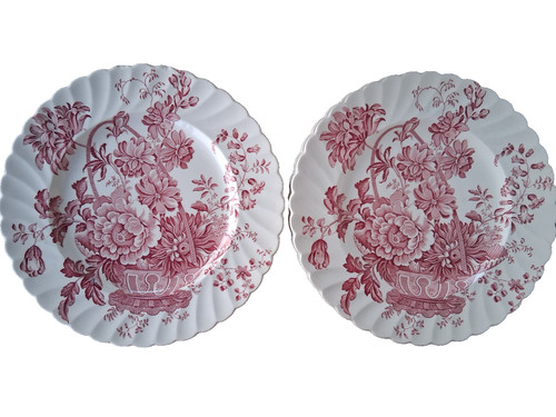 Charlotte pink dinnerplates - pink,