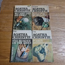 4 Vintage Agatha Christie Pan