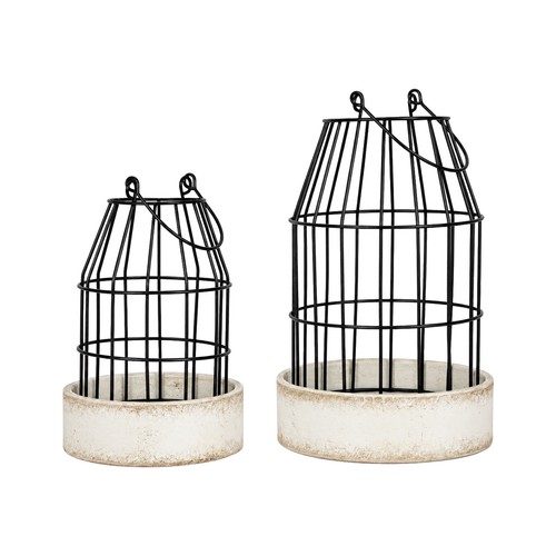 Pair rustic lanterns for - pair,