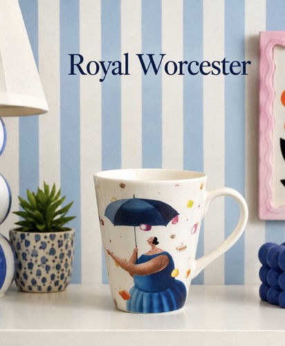Royal worcester mug cup sarah - royal,