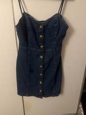Dark Blue Denim Dress