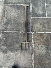 Garden Fork Brades Vintage Old 19 X 29 X 101cm 