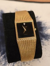 Ladies Accurist Diamond Gold