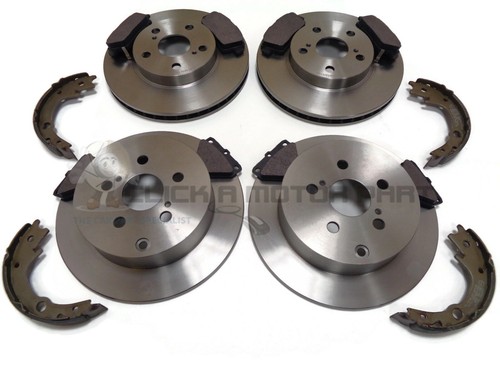 Front and rear brake discs - rear,