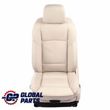 Front Seat BMW F01 LCI M Sport Heated Memory Left N/S Leather Elfenbein-Weiss