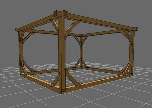 Oak garden office - |,