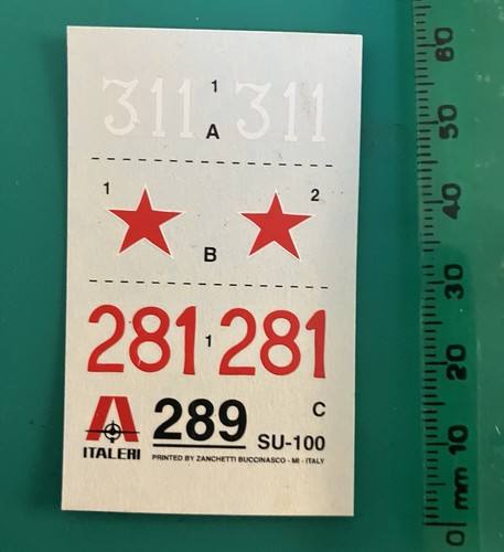 Italeri decals su - italeri,