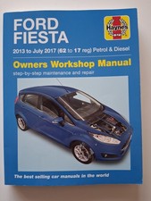 Haynes  6407  Ford Fiesta 2013