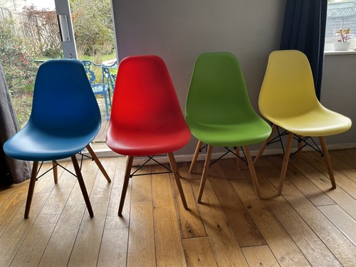 Set eames style dsw - set, of