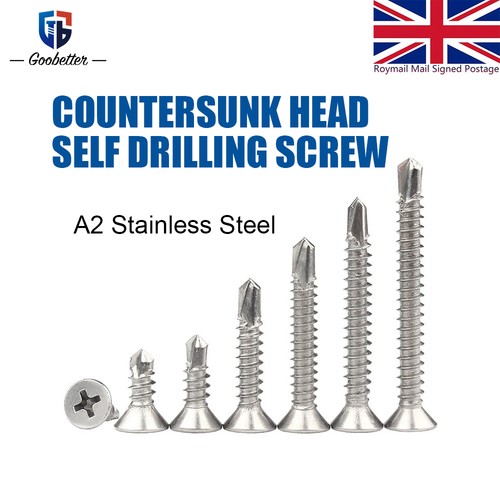 Countersunk self drilling tek - self,