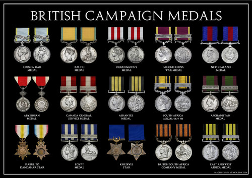 British victorian campaign - british,