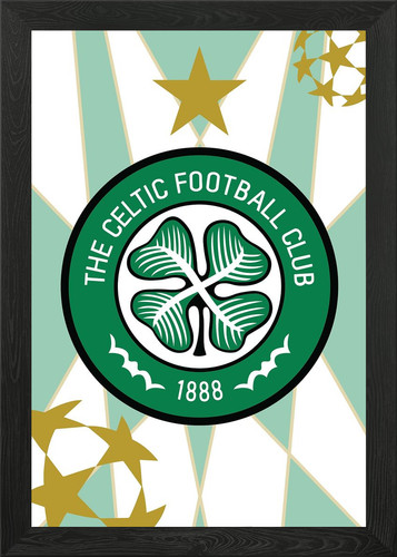 Celtic football club framed - celtic,