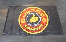 Bultaco Banner Black Flag