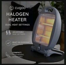 Cuqoo Halogen Heater 800W Grey