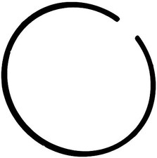 Piston Ring Fits RYOBI PCN4545 PCN4040 Chainsaw