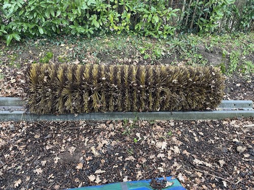 Road sweeper brush - road,