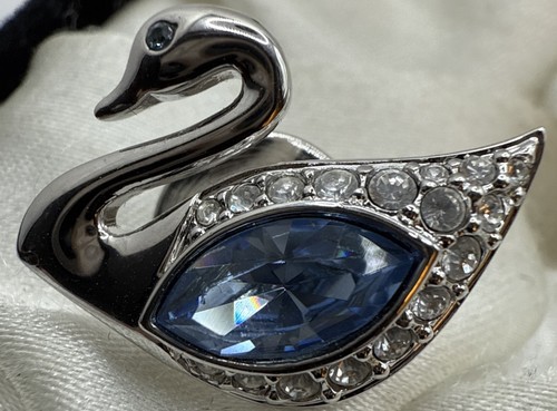 Swarovski blue crystal - swarovski, swan