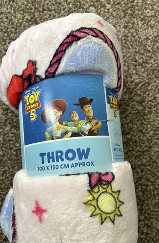 Toy story fleece throw - fleece, pink