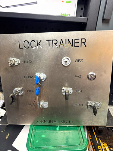 Lishi pick lock trainer - mr,