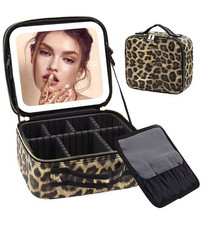 Led makeup bag with light - with, &