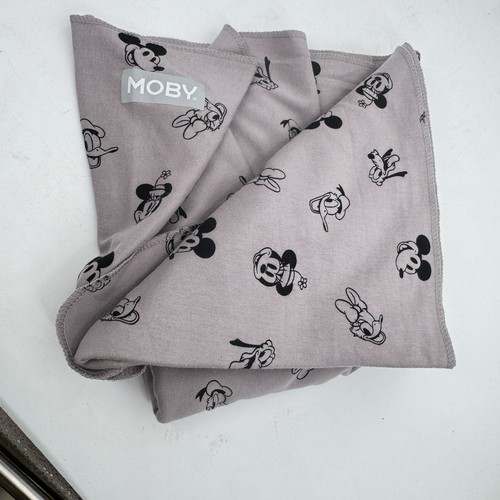 Gray black cotton moby - cotton, easy
