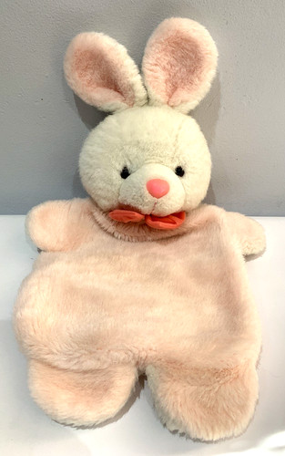 Vintage pink bunny rabbit - bunny,