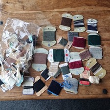 Bulk lot of Craft / Embroidery / Needlework / Tapestry Wool Nylon Threads