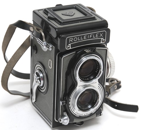 Rolleiflex gray tlr - t,