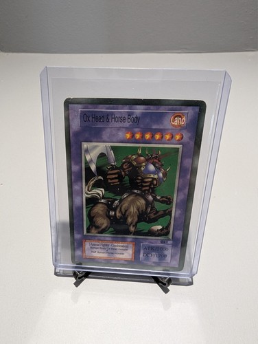 Vintage holo ox - yu-gi-oh!,