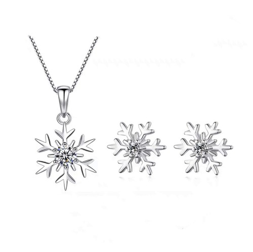 Crystal snowflakes 925 - crystal,