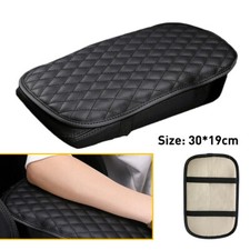 Car Armrest Pad Cover Center Box Cushion Console Mat Protector Universal Black