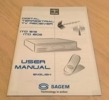 Sagem Freeview Set Top Box