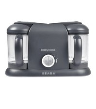 BEABA -Babycook Duo - Baby Food Maker 4 in 1 : Food Procesor, Blender and Cooker
