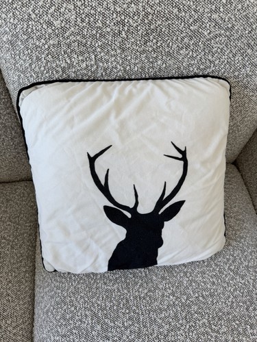 Stag deer silhouette square - silhouette,