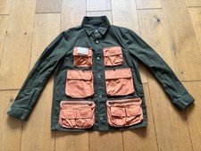 Rare Vintage RUGGED MUSEUM (FREE & EASY) Fly Fishing Jacket/Overshirt Mens Small
